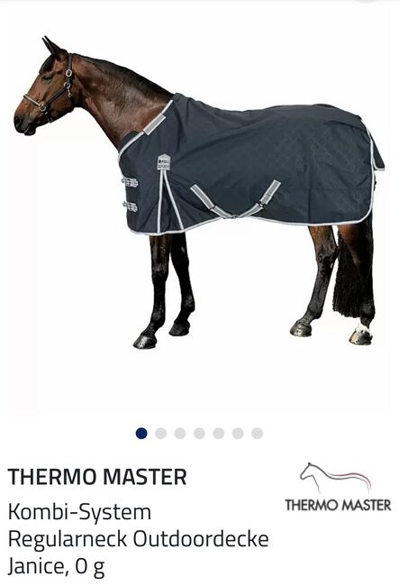 Regendecke 135cm, Krämer Thermo Master „Janice“ , Rieke, Horse Blankets, Sheets & Coolers, Nörten-Hardenberg