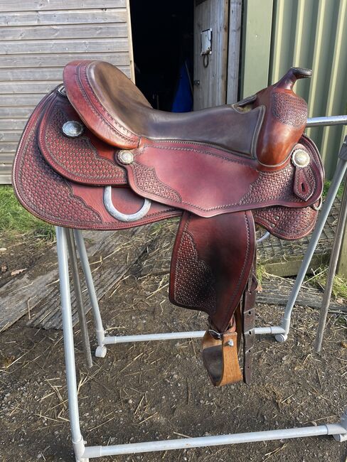 Reining authority saddle, Reining authority , Karen Denton , Western Saddle, Southampton, Image 2