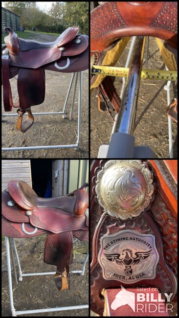 Reining authority saddle, Reining authority , Karen Denton , Westernsattel, Southampton, Abbildung 8