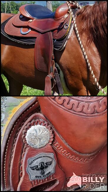 Reining Sattel, The Reining Authority, Aileen, Western Saddle, Kägiswil, Image 3