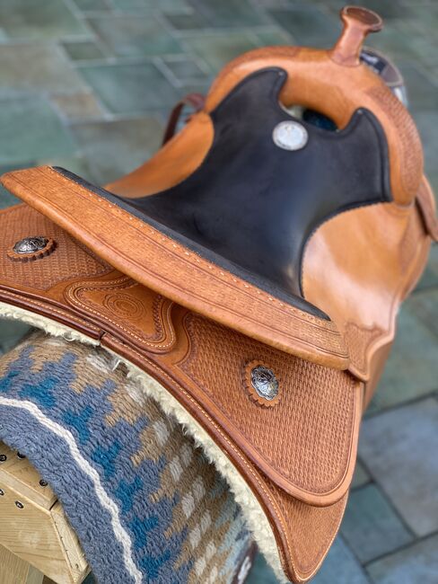 REINING SADDLE, EOM Continental Reining, Patricia Glezl, Western Saddle, Bratislava, Image 4