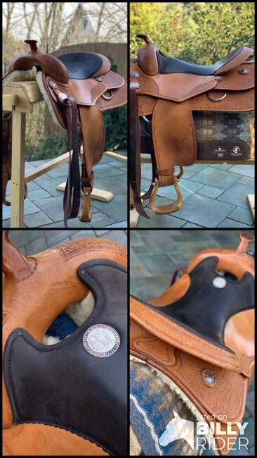 REINING SADDLE, EOM Continental Reining, Patricia Glezl, Western Saddle, Bratislava, Image 11