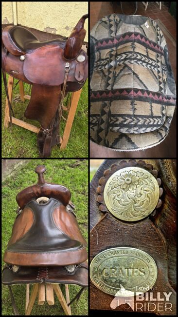 Reiningsattel, USA Reiningsattel , Frank Linsel, Western Saddle, Gera, Image 6