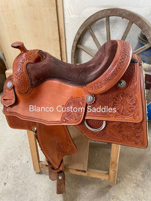 Reining Sattel, Blanco Custom Saddles, Equiflex, Maggie, Westernsattel, Eglisau