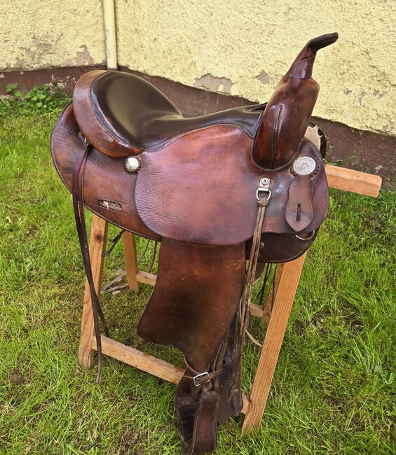 Reining Westernsattel, USA leichter Reiningsattel, Frank Linsel, Western Saddle, Gera