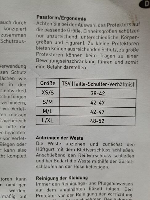 Reit-Schutzweste, Springweste, v Swing,neuwertig, Gr.L/XL, Waldhausen P20, Katja Günther , Sicherheitswesten & Rückenprotektoren, Bottrop , Abbildung 6