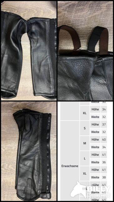 Reitchaps schwarz neu, Steeds, Sabrina , Half Chaps, Weißenburg , Image 6