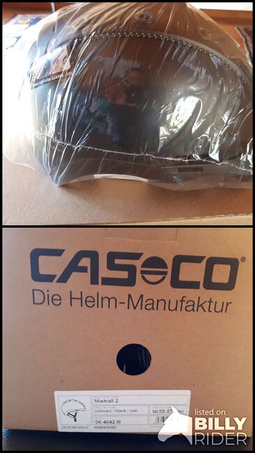 Reithelm Casco Gr. 55-57 NEU!!!, Firma Casco Mistrall 2 schwarz, YW, Reithelme, Leonberg, Abbildung 3