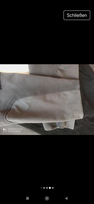 Reithose grau/schwarz, Made 4riders , Michelle, Reithosen, Krefeld , Abbildung 3