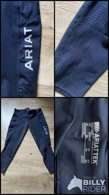 Reitlegging der Marke Ariat, blau, Ariat, Gabi Radermacher, Reithosen, Aachen, Abbildung 5