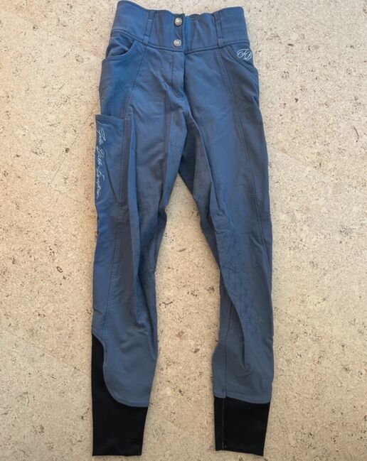 Reitleggins light denim blau xs handytasche vollbesatz Grip, Felix Bühler , Amelie, Reithosen, Sulzbach-Rosenberg
