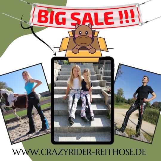 Reitmode, die Spaß macht!, Crazy rider , CrazyRider  (CrazyRider ), Reithosen, Bayern - Triftern