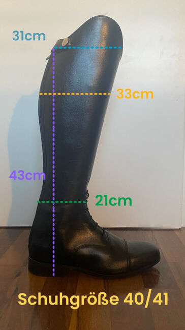 Reitstiefel Damen 40/41 für schlanke Waden, La casa de las botas Maßstiefel, Stefan Probst, Reitstiefel, München, Abbildung 6
