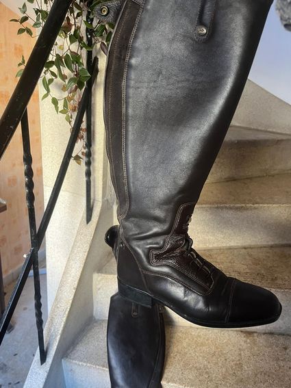 Reitstiefel von Felix Bühler, Gr. 40, Leder, wenig getragen, Felix Bühler Milano, Lena Lachner, Reitstiefel, Haßloch, Abbildung 4