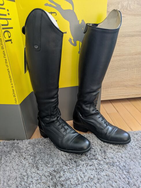 Reitstiefel Felix Bühler Milano schwarz Größe 40 H44,5 W35, Felix Bühler  Milano , Laura , Reitstiefel, Essen, Abbildung 6