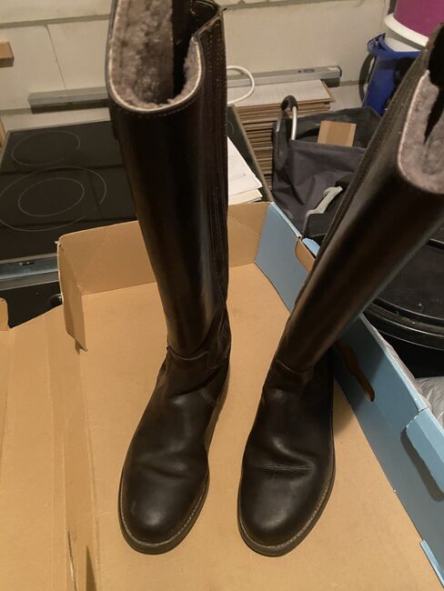 Reitstiefel mit Fell Gr. 37 wenig getragen zu verkaufen, Martina, Reitstiefel, Rheinberg