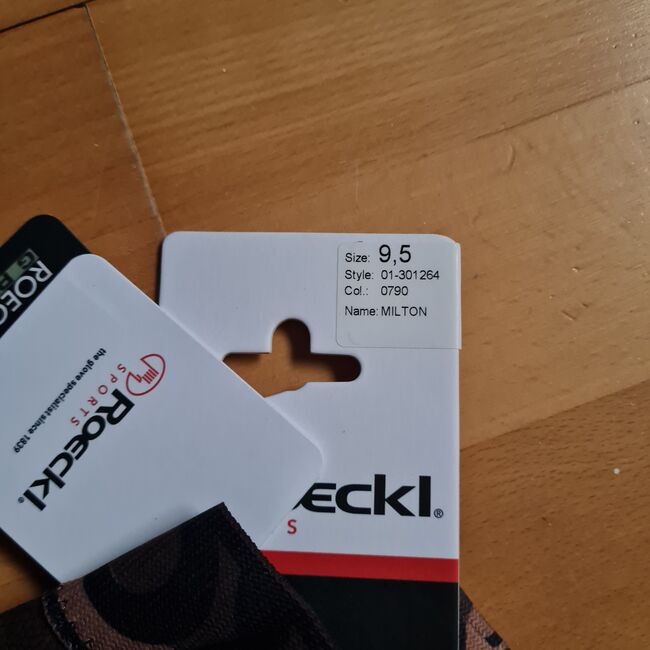 Roeckl Reithandschuhe Größe 9,5 NEU, Roeckl, Annika Wagner , Rękawiczki, Mayen, Image 4