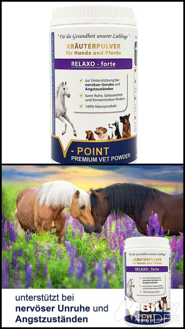 RELAXO forte – Premium Kräuterpulver für Hunde und Pferde, V-POINT VP-KP-RELAX-500-1, V-POINT premium pet food GmbH, Horse Feed & Supplements, Hausmannstätten, Image 3