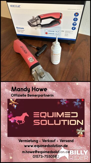 Vermietung: Aesculap Bonum Schermaschine, Aesculap Bonum, Equimed Solution, Care Products, Marlow, Image 3