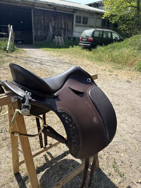 Wanderreitsattel im spanischen Stil, Lea-Marie Lindmann, Treeless Saddle, Nennhausen , Image 8