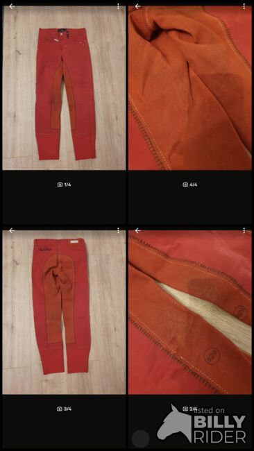 Reithose Back 2 Back Vollbesatz gr.164, Back 2 Back, LL, Children's Breeches & Jodhpurs, Rastatt, Image 5