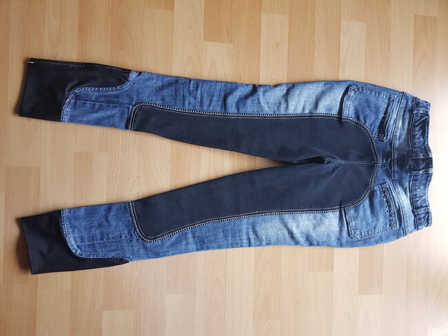 Reithose Jeans Denim Vollbesatz Gr. 176 Equilibre, Equilibre, Pe, Children's Breeches & Jodhpurs, Wahlstedt, Image 5