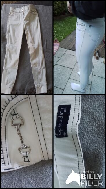 Reithose Esperado neuwertig weiß Gr. 72//36, Esperado , Nati König , Breeches & Jodhpurs, Hürth, Image 12