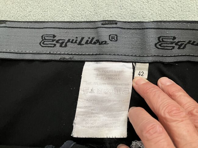 Damen Reithose schwarz von Equilibre, Equilibre, Heidi , Breeches & Jodhpurs, Stuttgart, Image 4