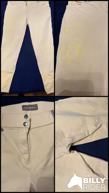 Reithose gelb, Back2Back, Sabine V., Breeches & Jodhpurs, Böttingen, Image 5