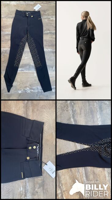 Reithose Pomme Nellie Black S NEU, Pomme  Nellie, Amelie, Breeches & Jodhpurs, Neudenau, Image 5