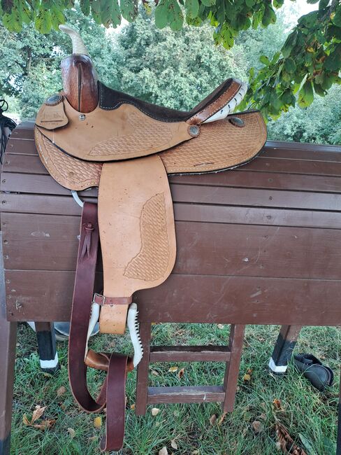 The rider Westernsattel 15er, The Rider Westernsattel 15 Zoll neu!, Tanja Meyer, Western Saddle, Ansbach, Image 7