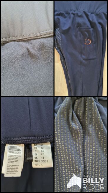 Riders choice Winterreitleggins Größe 40, Riderschoice Winterreitleggins , Melanie , Breeches & Jodhpurs, Nidderau , Image 6