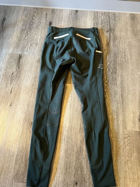 RidersChoice Reithose Silver Design Dark Green 36 neuwertig, RidersChoice  Silver Design , Tanja Hochhaus , Breeches & Jodhpurs, Schwarzenberg, Image 3