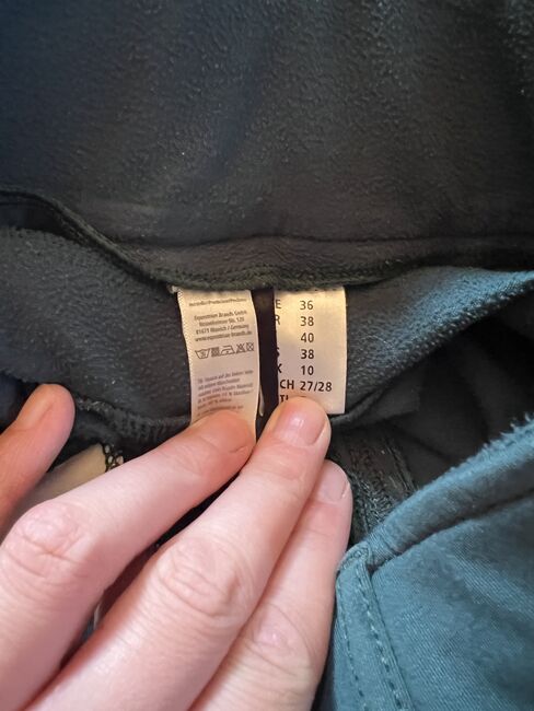 RidersChoice high waist all season Reithose 36 grün, RidersChoice  High waist all season , Tanja Hochhaus , Breeches & Jodhpurs, Schwarzenberg, Image 4