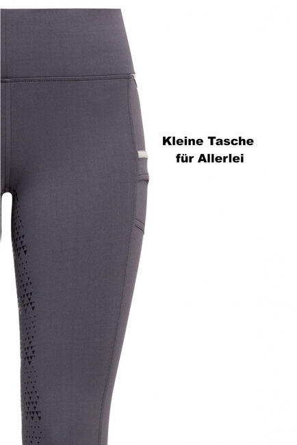 RidersChoice Reitleggings dark grey neu 38, RidersChoice, Christina, Breeches & Jodhpurs, Schwäbisch Hall, Image 5