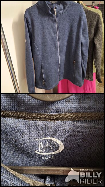 Riderschoice Strickfleecejacke Blau XL, Riderschoice , ADN, Oberteile, Duisburg, Abbildung 3