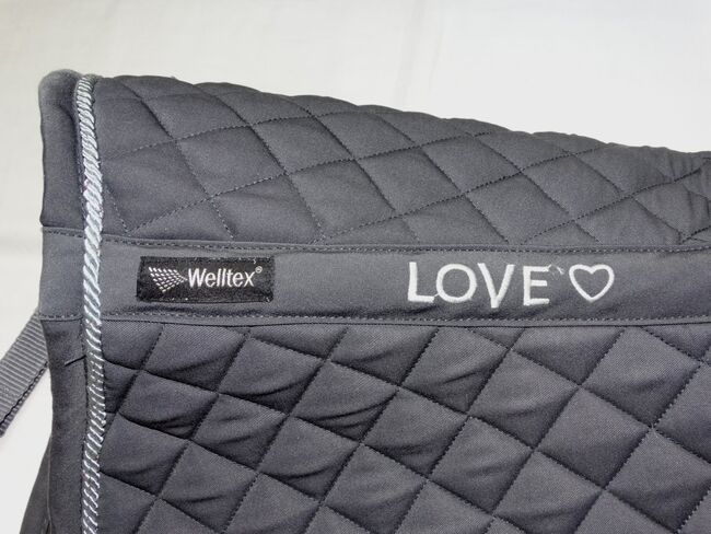 RidersChoice Welltex meets Back on Track Dressur Schabracke WB/DR Grau Dark Grey, RidersChoice meets Back on Track Welltex, Anne, Dressage Pads, Wahrenholz, Image 2