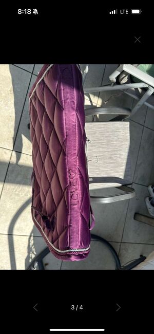 Ridersdeal Dressurschabracke lila Bambus, Ridersdeal Love Bambus , Sarah Süss, Dressage Pads, Linz, Image 3