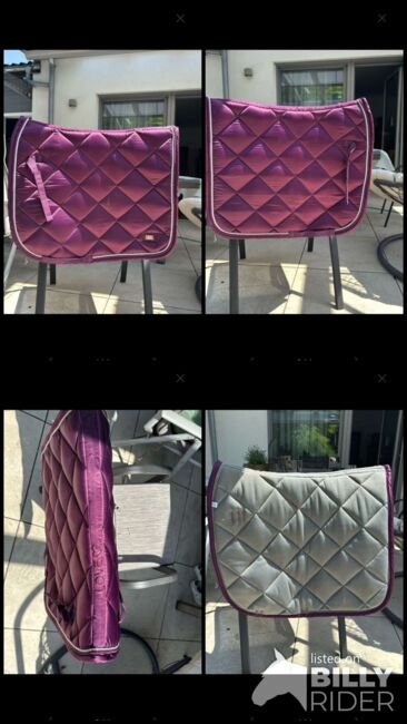 Ridersdeal Dressurschabracke lila Bambus, Ridersdeal Love Bambus , Sarah Süss, Dressage Pads, Linz, Image 5