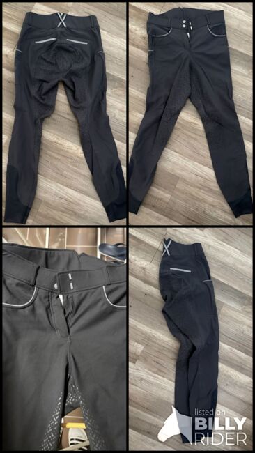 Ridersdeal Highwaist Reithosen schwarz/grau gr.38, Ridersdeal Highwaist Reithose, Aaliyah Wolf, Reithosen, Karlsruhe, Abbildung 9