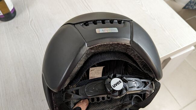 Reithelm UVEX Elexxon Black Mat 54-55 cm NEU, Uvex Elexxon Black Mat, Uta, Riding Helmets, Langerwehe, Image 7