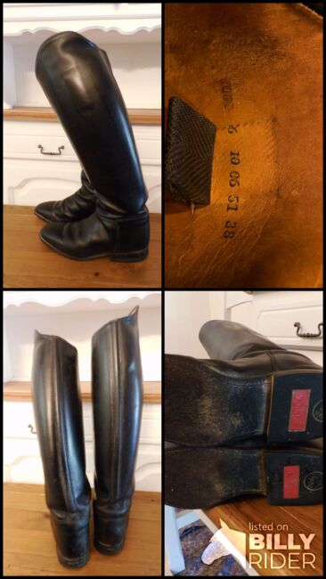 Reitstiefel Königs schwarz Lederreitstiefel Gr. 39, Königs, Lisa, Riding Boots, Bühlertal, Image 5