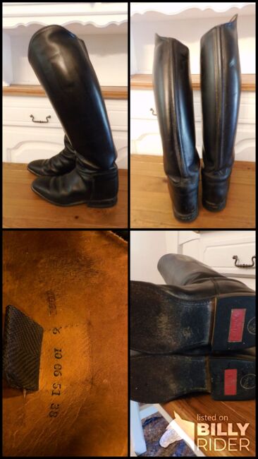 Reitstiefel Königs schwarz Lederreitstiefel Gr. 39, Königs, Lisa, Riding Boots, Bühlertal, Image 5