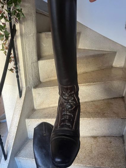 Reitstiefel von Felix Bühler, Gr. 40, Leder, wenig getragen, Felix Bühler Milano, Lena Lachner, Riding Boots, Haßloch, Image 5