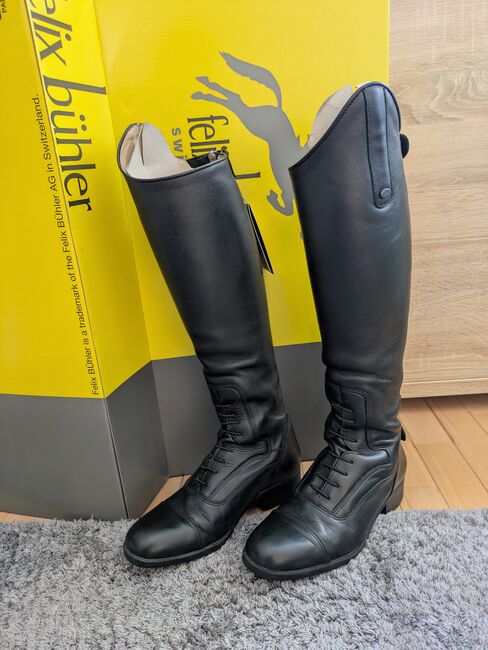Reitstiefel Felix Bühler Milano schwarz Größe 40 H44,5 W35, Felix Bühler  Milano , Laura , Riding Boots, Essen, Image 3