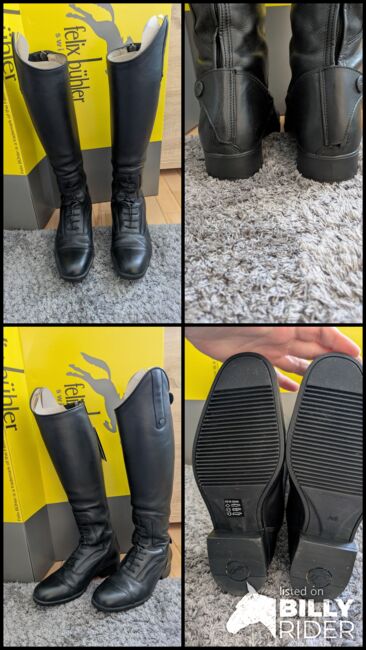 Reitstiefel Felix Bühler Milano schwarz Größe 40 H44,5 W35, Felix Bühler  Milano , Laura , Riding Boots, Essen, Image 7