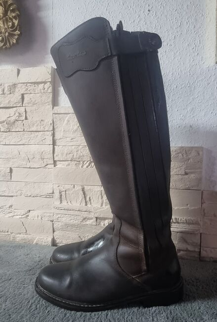 Reitstiefel Damen Leder, Loesdau, Eule, Riding Boots, Eberschwang, Image 3