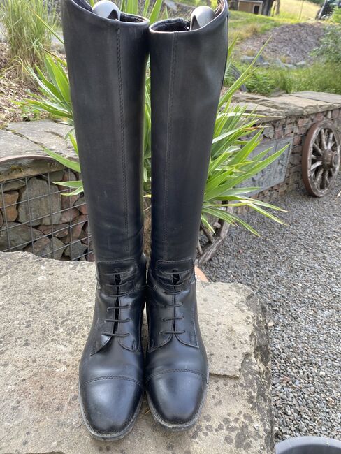 Reitstiefel Leder Gr. 37, 4Riders, Ina, Riding Boots, Halver