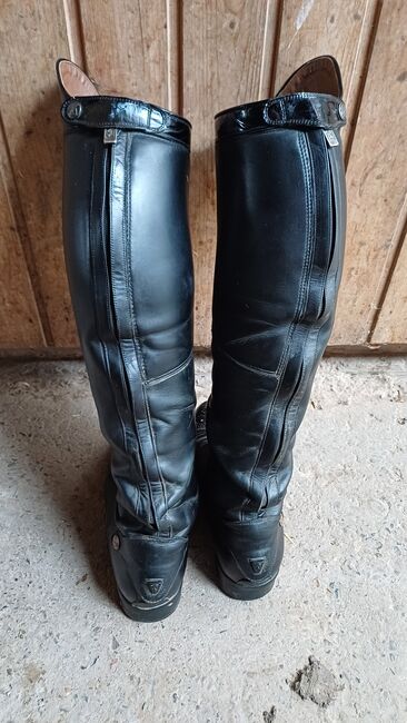 Reitstiefel Sergio Grasso schwarz mit Lack 41 (40), Sergio Grasso, Julia , Riding Boots, Gleichen, Image 3
