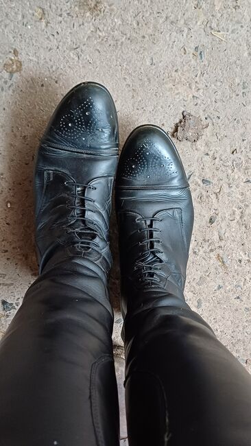 Reitstiefel Sergio Grasso schwarz mit Lack 41 (40), Sergio Grasso, Julia , Riding Boots, Gleichen, Image 5